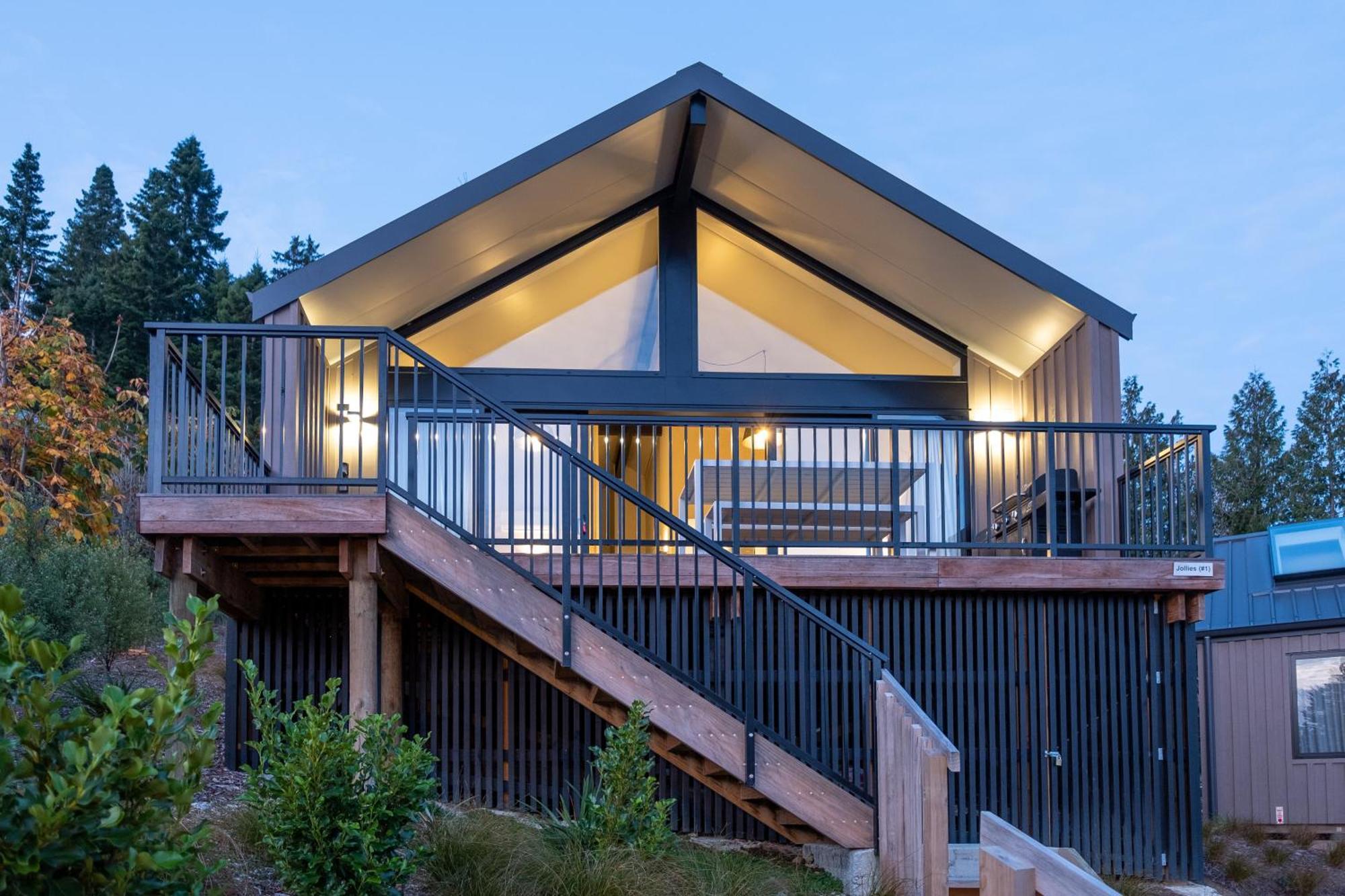 Jollies Lodge Townhouse Hanmer Springs Exteriör bild